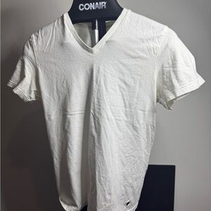 Polo Ralph Lauren White V-Neck Tee